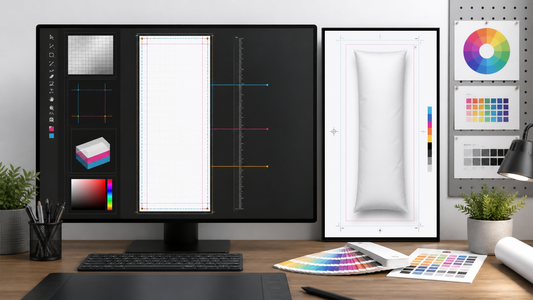 Dakimakura artwork resolution, print safe zones, and color preparation
