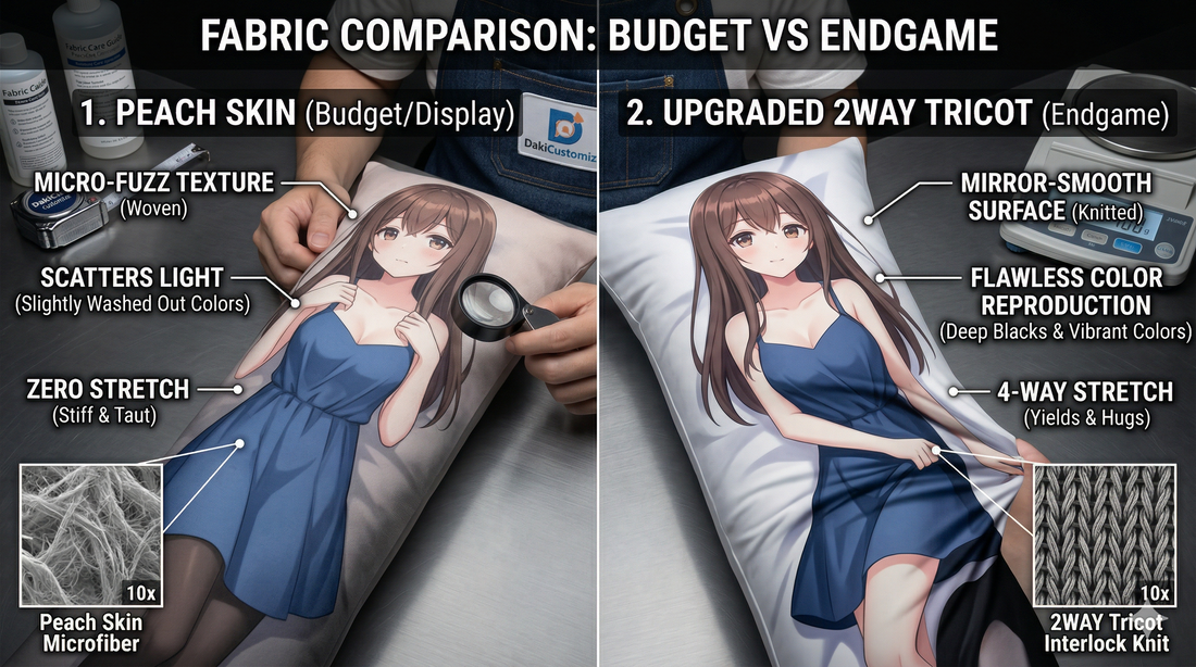 Does "Cooling Fabric" Actually Work on Dakimakuras? (A Supplier’s Tactile & Technical Review)