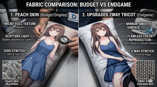 Does "Cooling Fabric" Actually Work on Dakimakuras? (A Supplier’s Tactile & Technical Review)