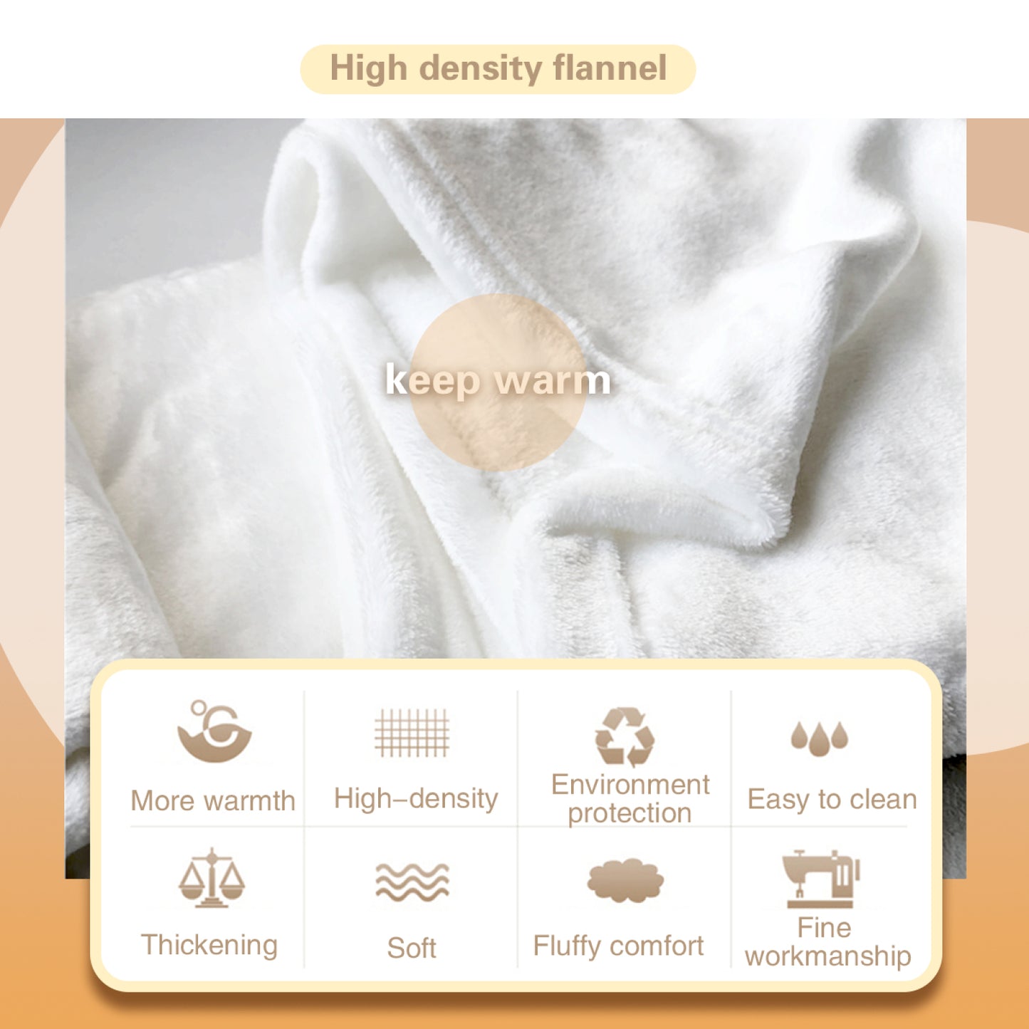 Close-up of custom anime blanket print detail – high-resolution printing on cozy throw blanket